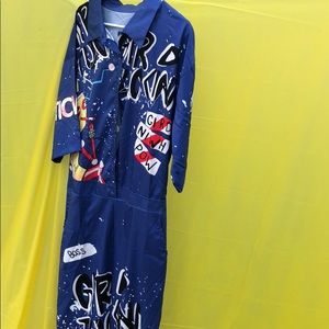 A fun and energetic jumpsuit